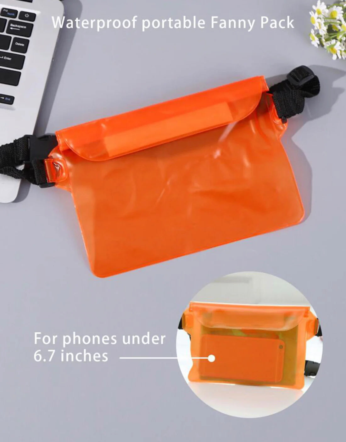 Orange Fanny Pack