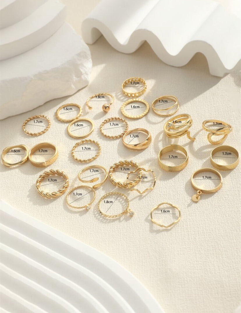 Gold Fashion Rings