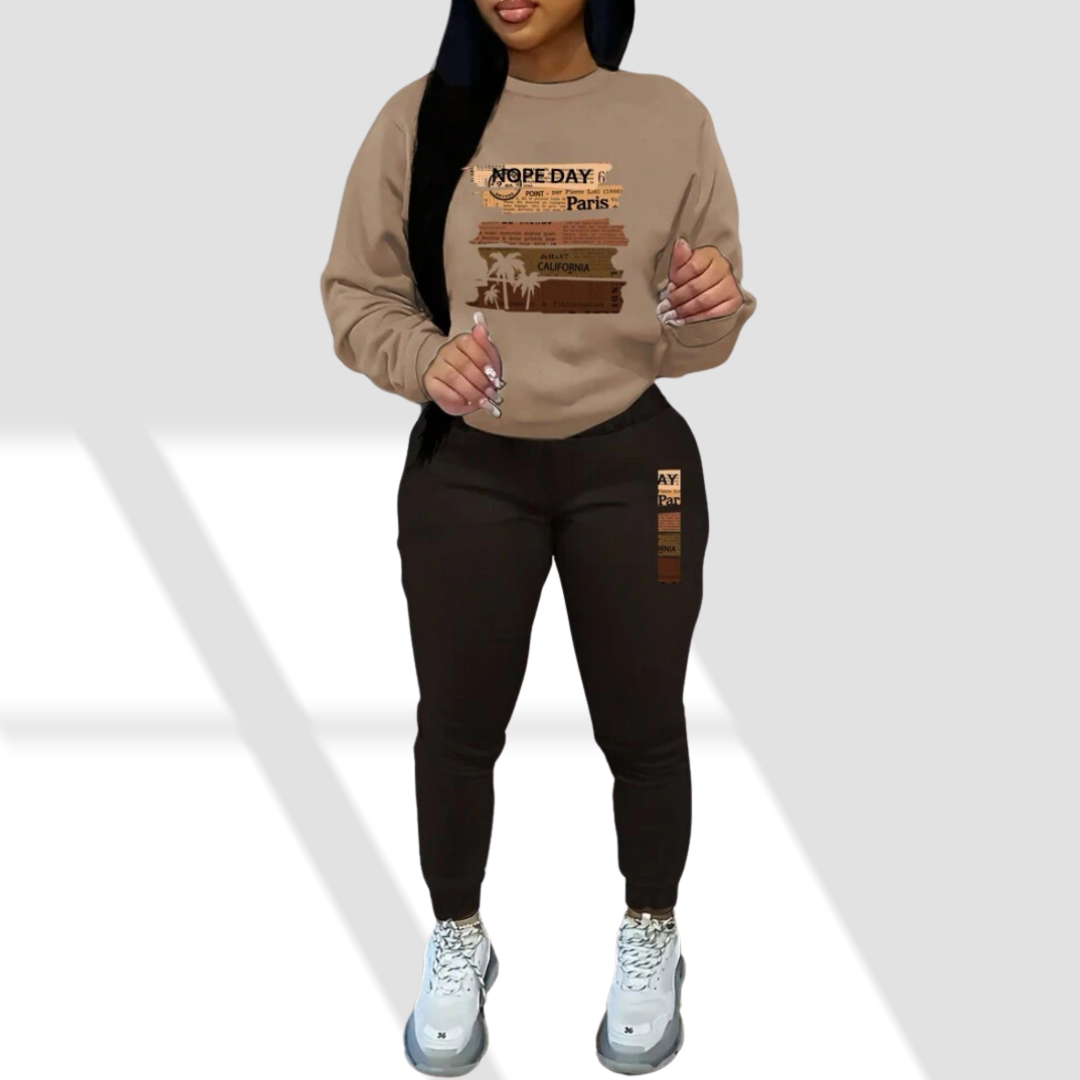Mocha Jogger Set