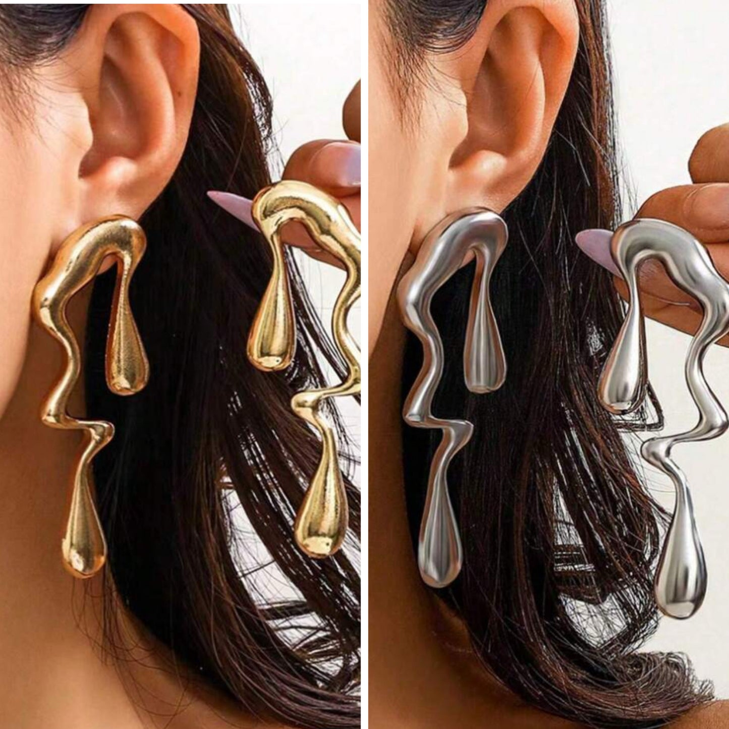 Asymmetrical Earrings