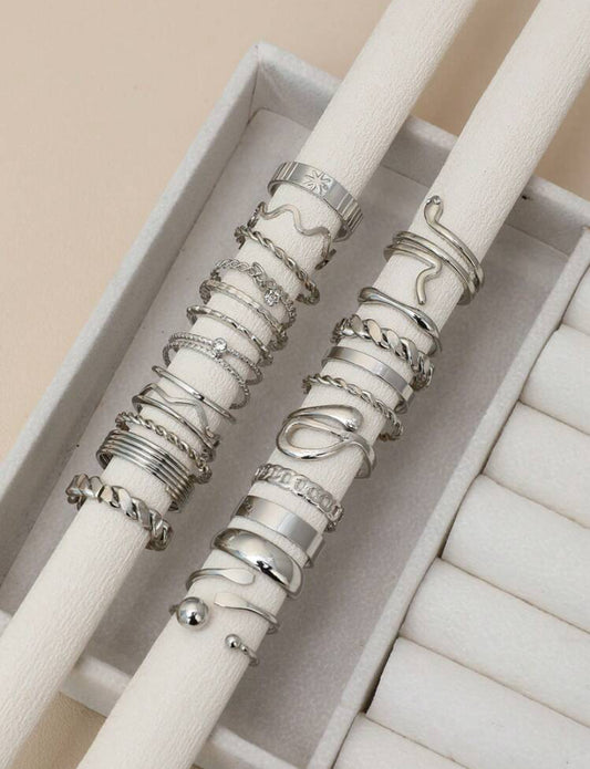 Silver Fashion Rings