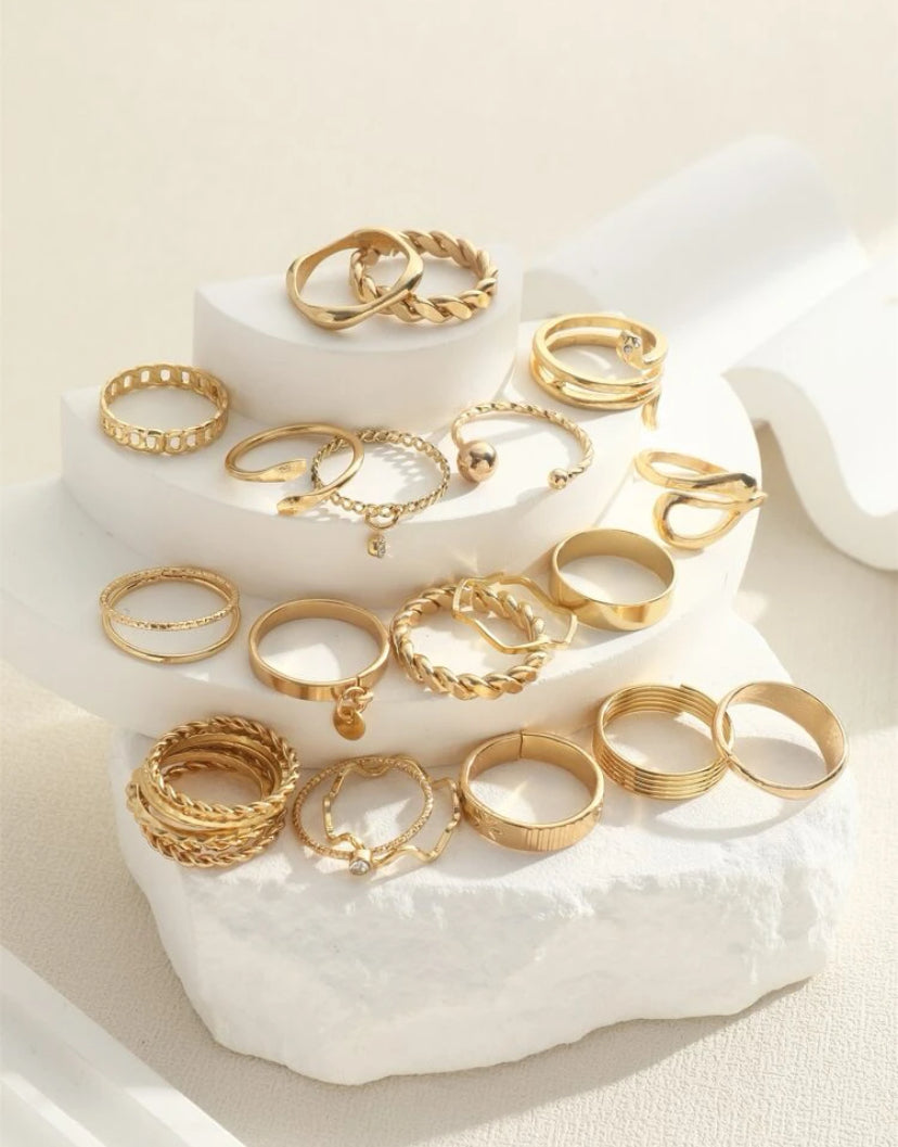 Gold Fashion Rings
