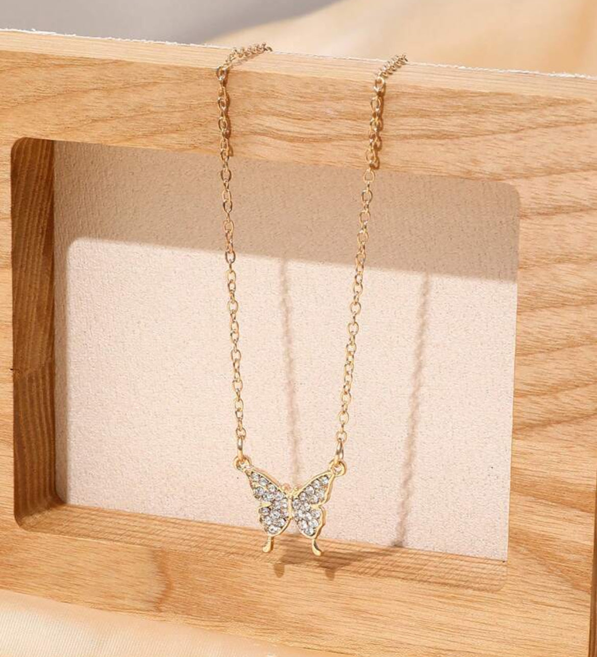 Butterfly Gold Chain
