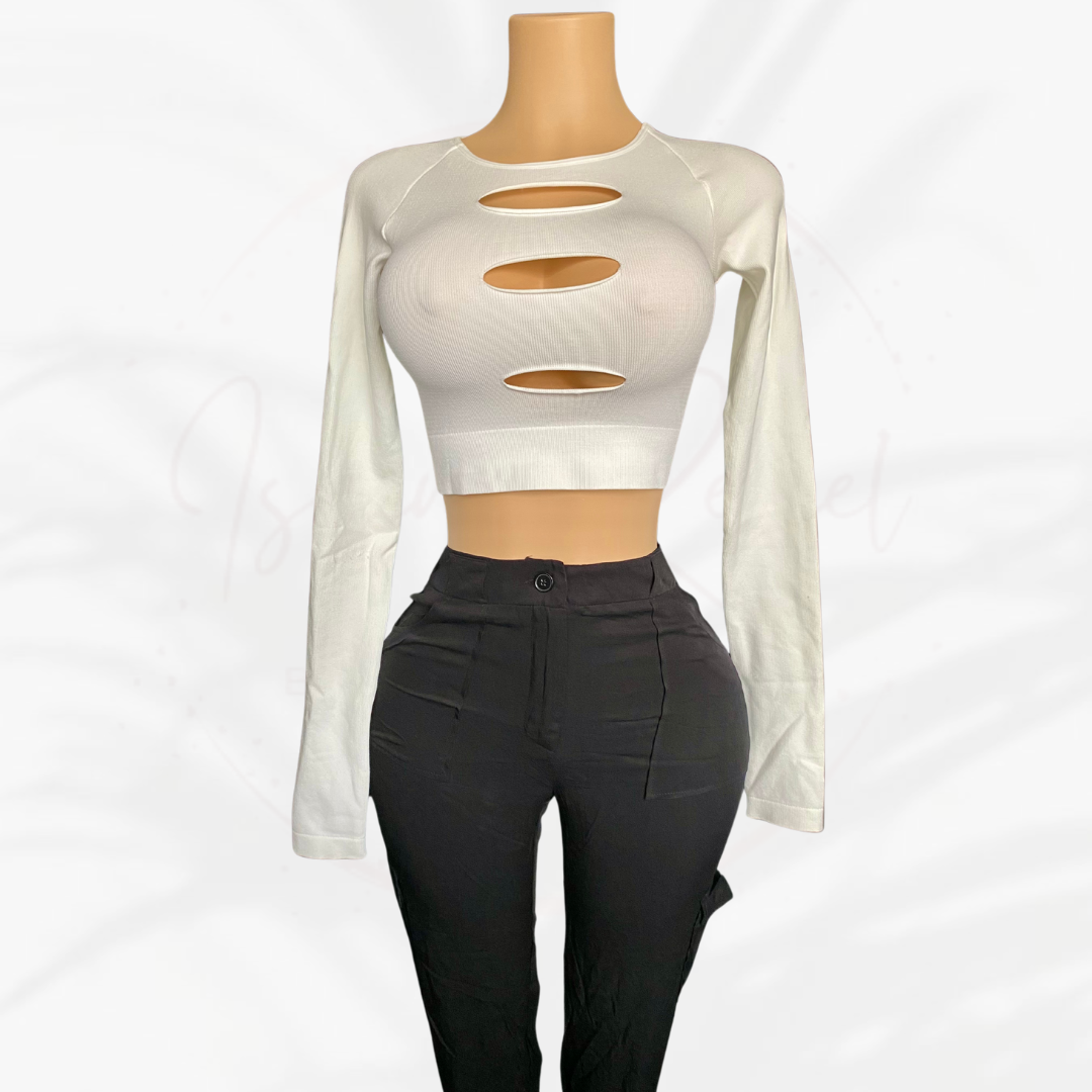 Peekaboo Pants Set