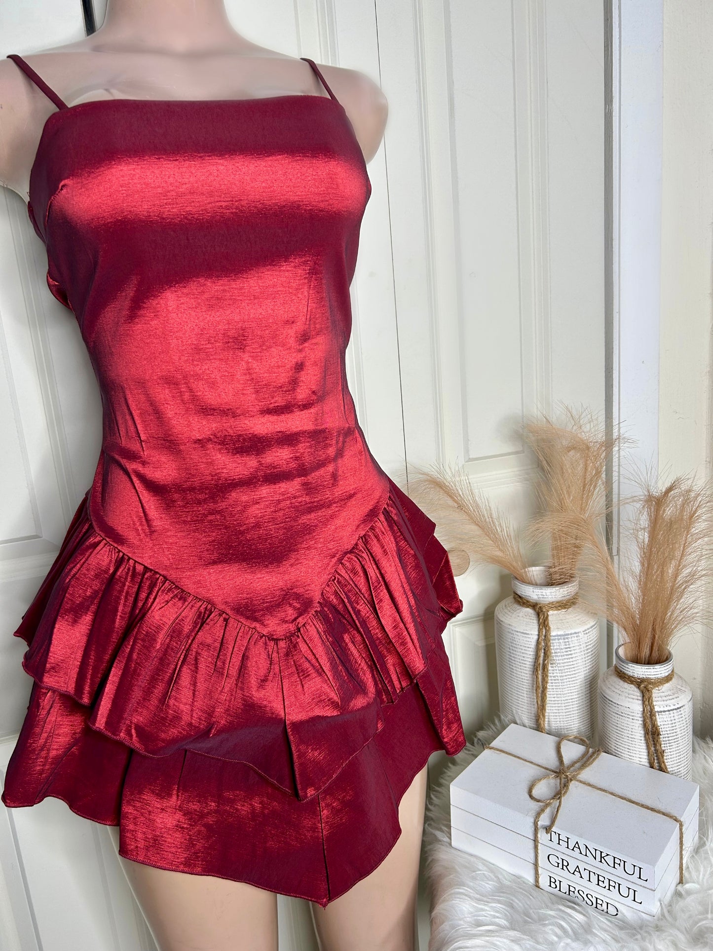 Ruffle Mini Dress