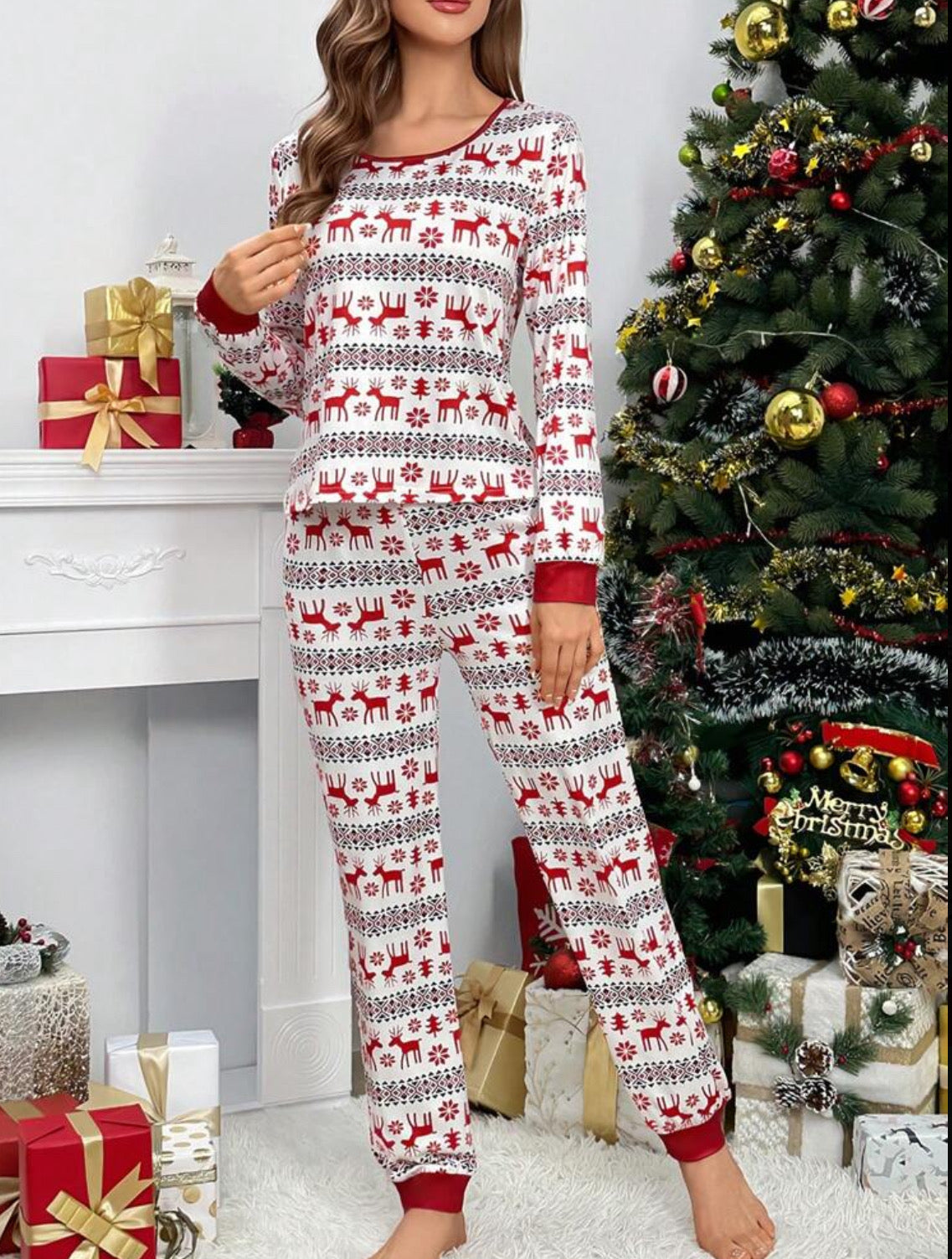 Sleighbells Pajama Set