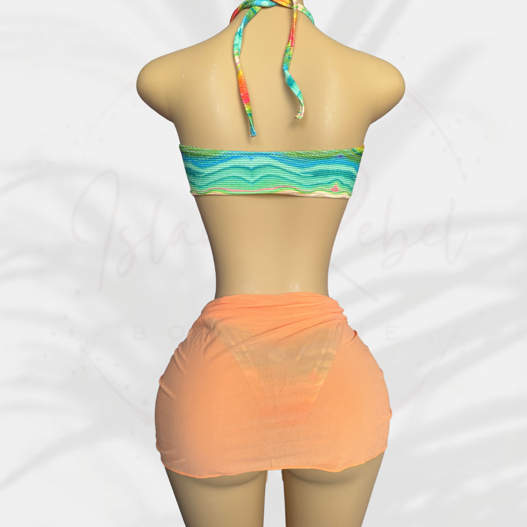 Rainbow Bikini Set