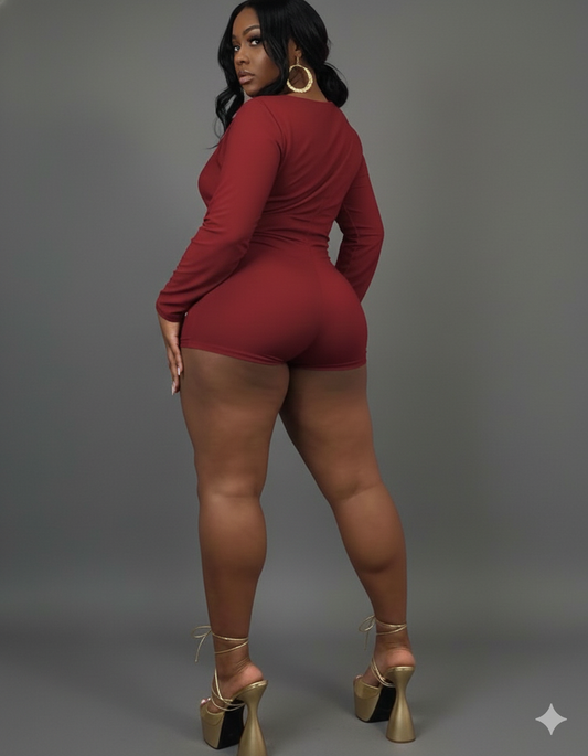 Main Character Plus Romper