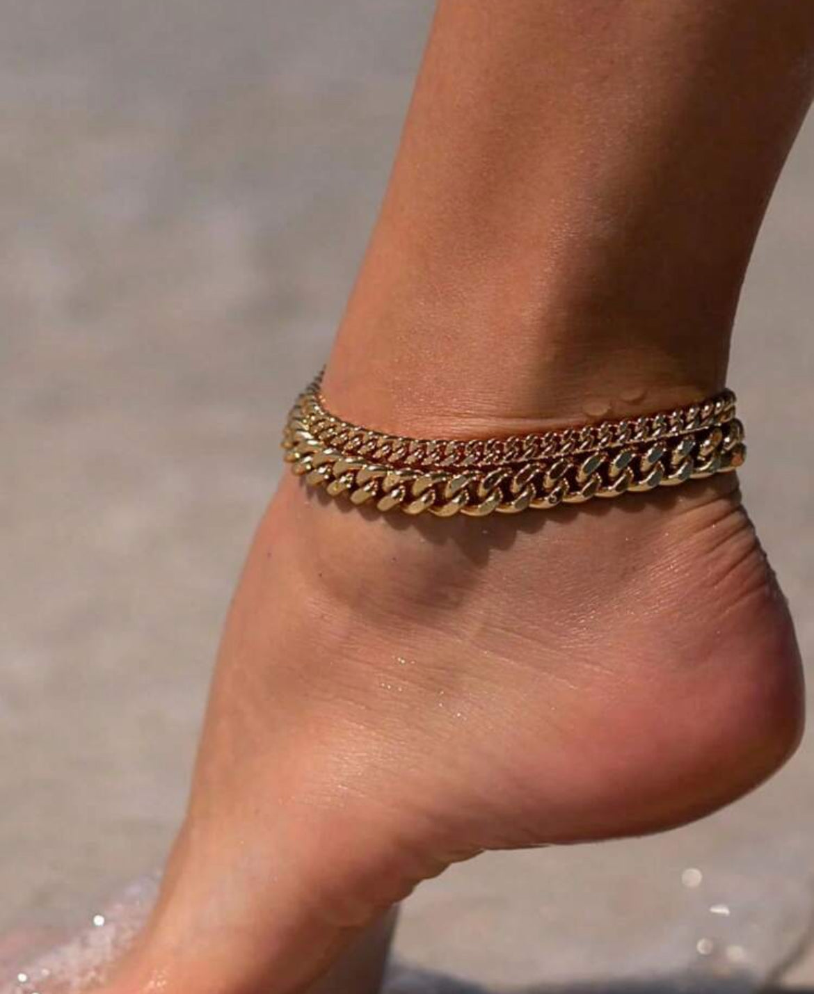Gold Anklet