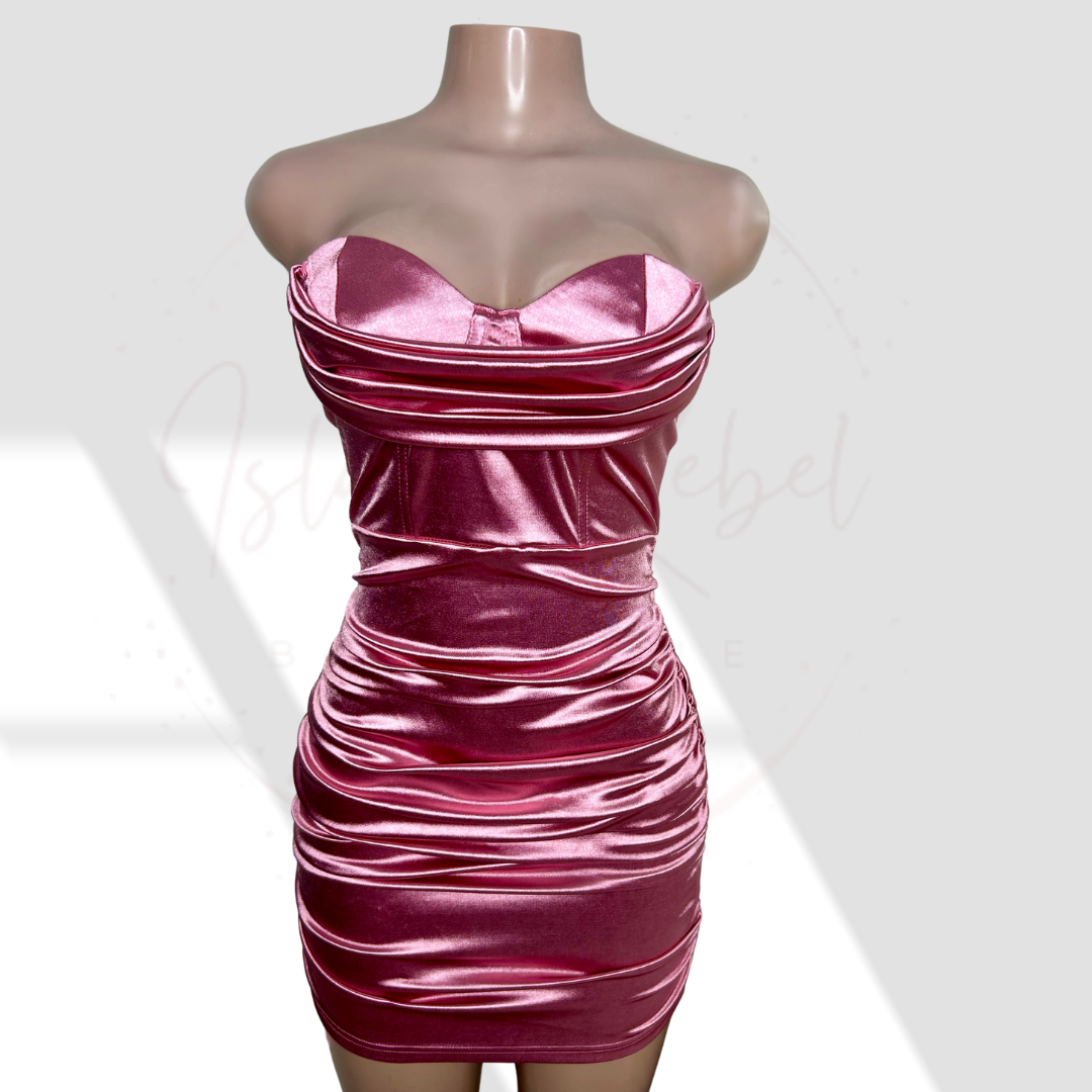 Bubble Gum Mini Dress