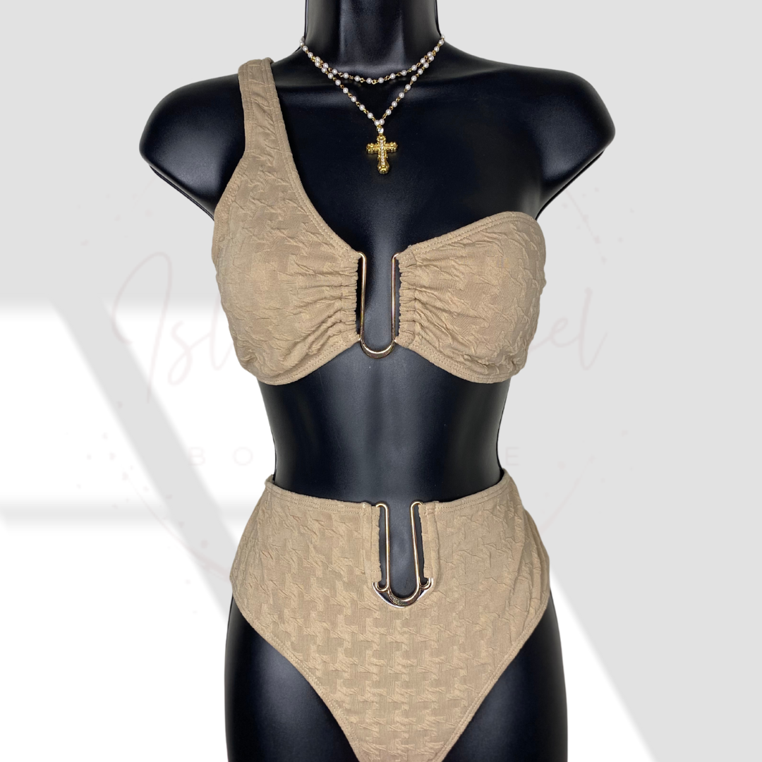 Caramel Glazed Bikini Set