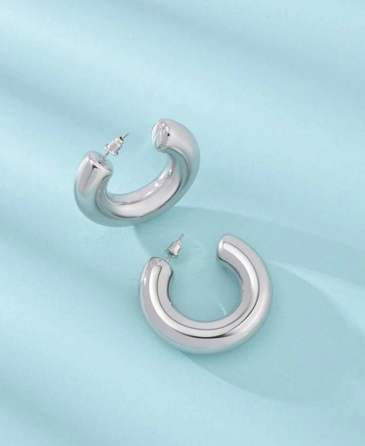 Cuff Hoop Earrings
