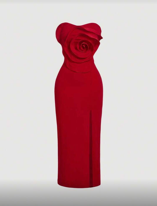 Mrs Clause Midi Dress