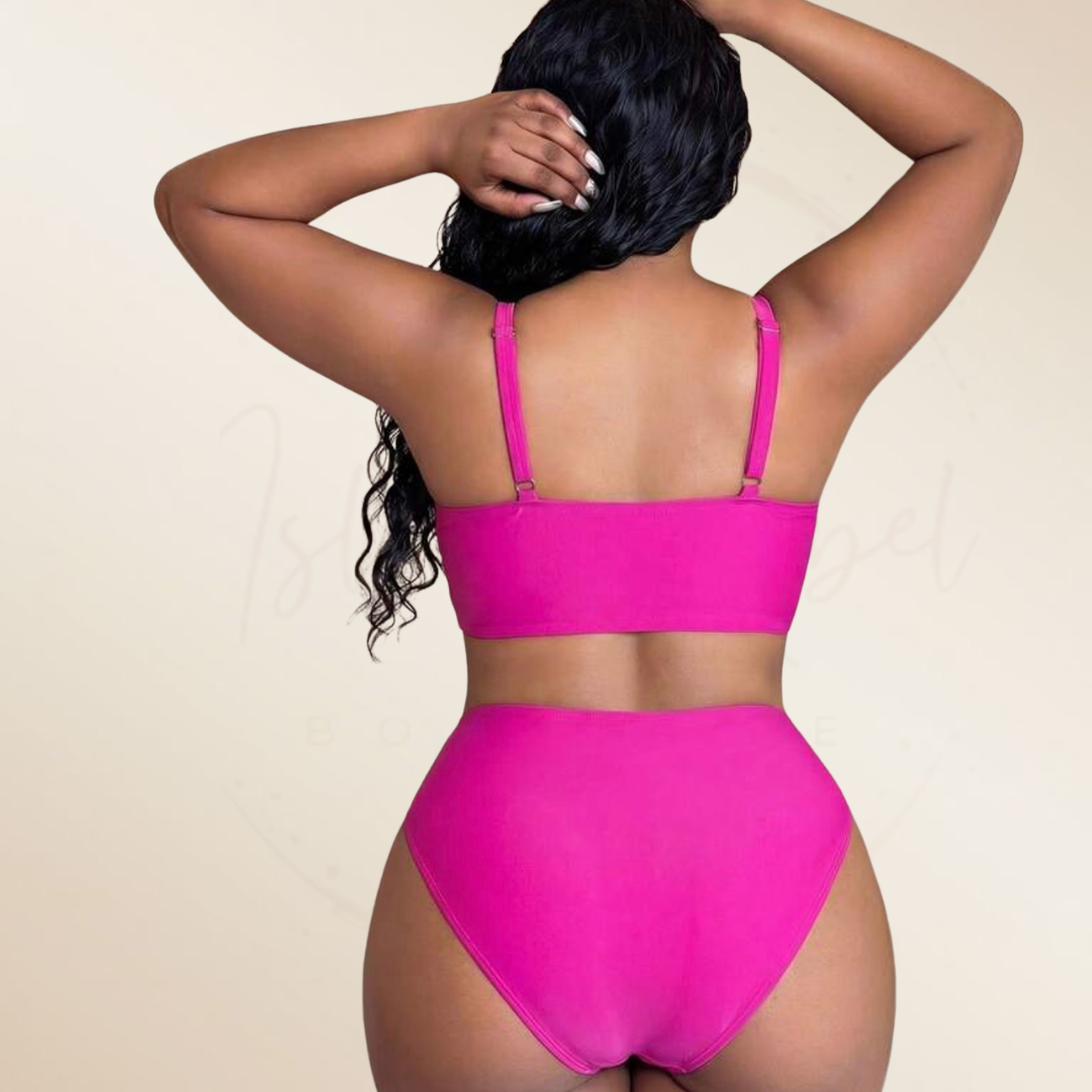 Bubblegum Bikini Set (Plus)