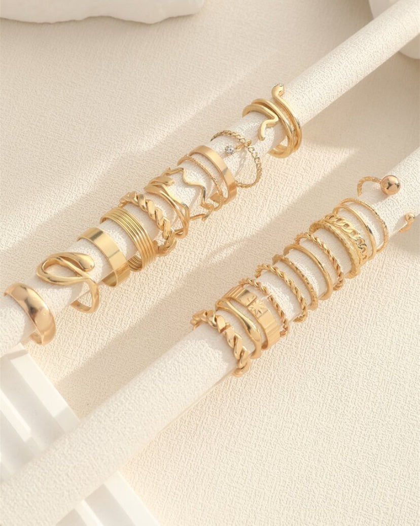 Gold Fashion Rings