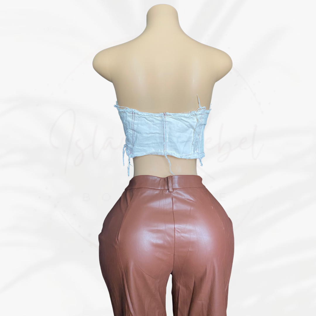 Mocha Pants Set.