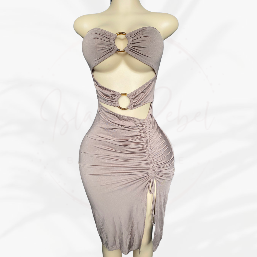 White Mocha Dress