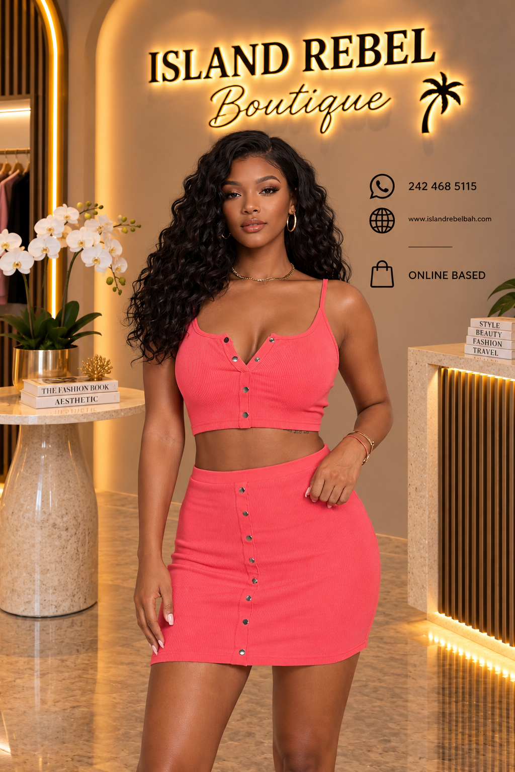 Bubblegum Skirt Set