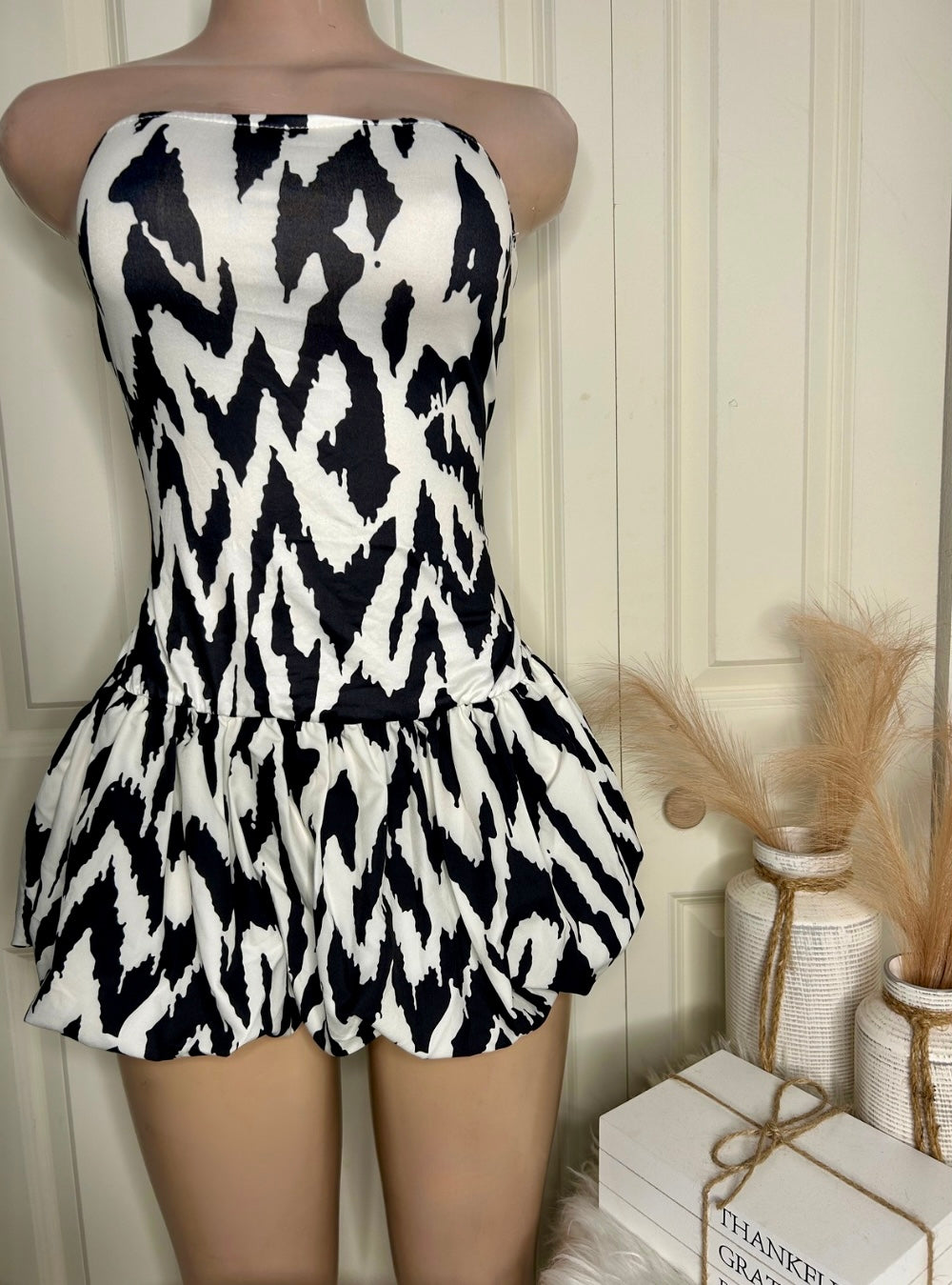 Melina Strapless Mini Dress
