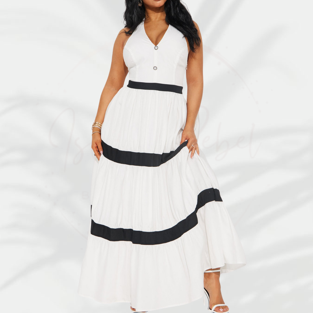 Striped Maxi Dress