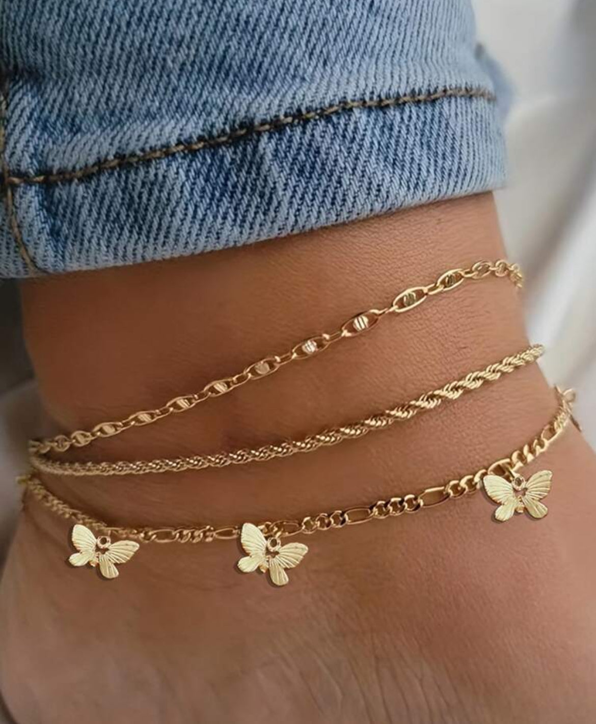 Butterfly Anklet