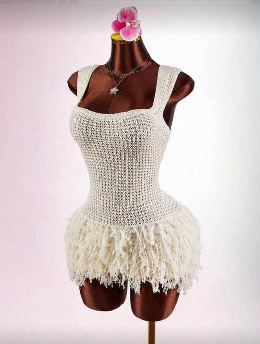 Soft Bloom Mini Dress