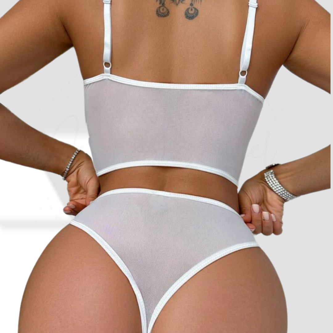 Ribbed Lingerie Set