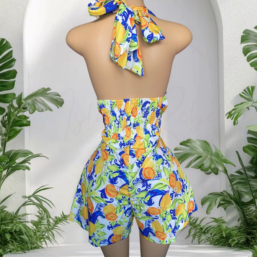 Lemon Drop Plus Romper