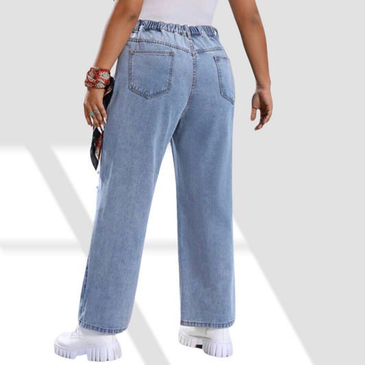 Plus Boyfriend Rip Jeans