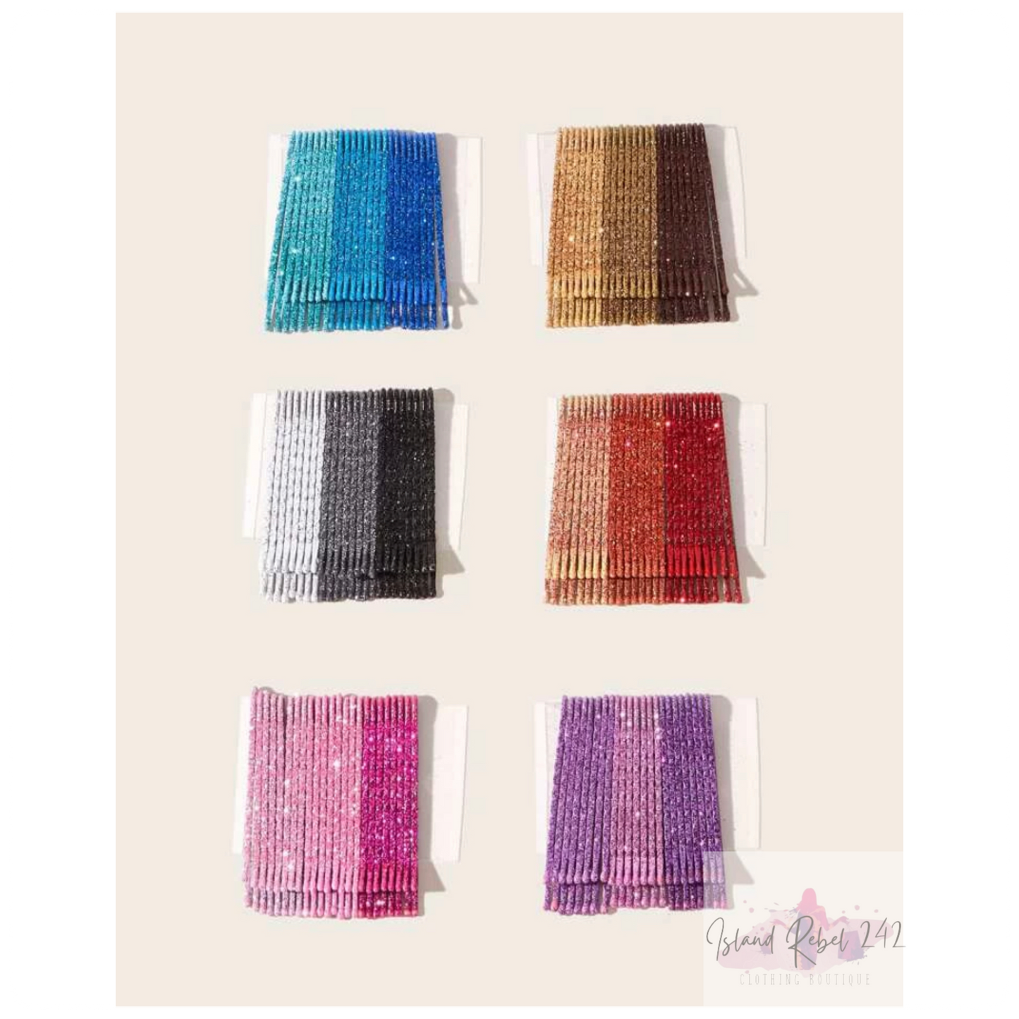 Colorful Hair Pins