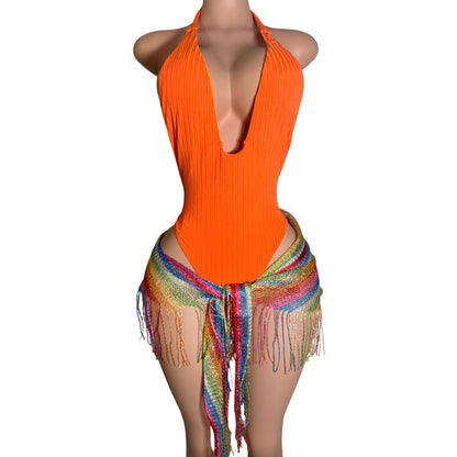 Foxy Monokini Set with Coverup