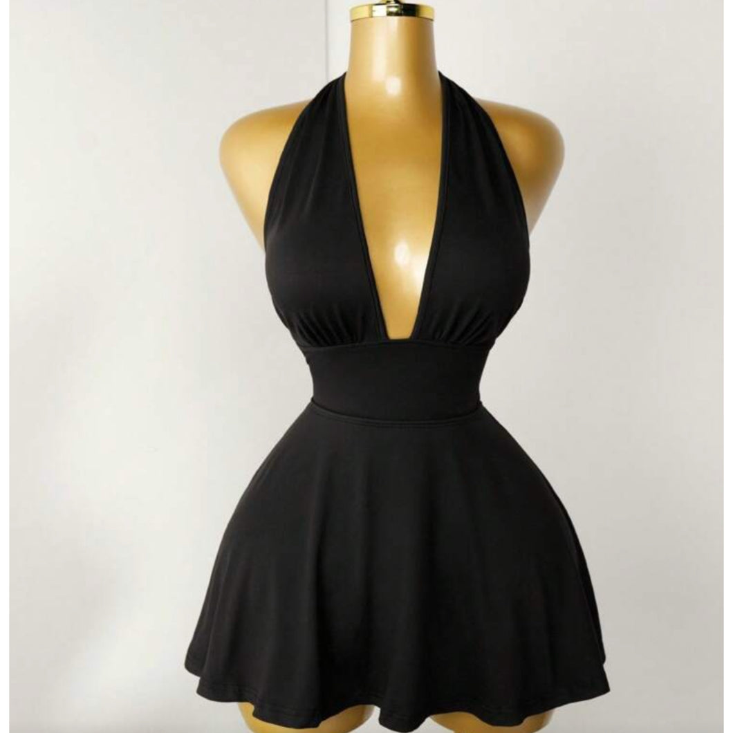 Shadow Kiss Mini Plus Dress