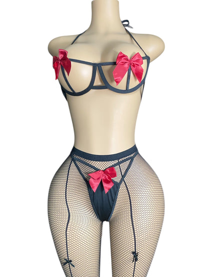 Sexy Bow Lingerie