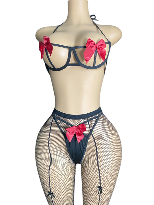 Sexy Bow Lingerie