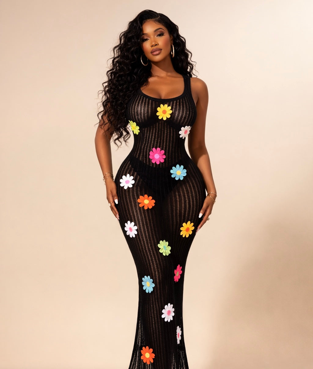 Flower Bomb Plus Dress