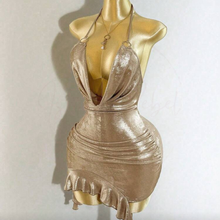 Load image into Gallery viewer, Golden Hour Mini Dress

