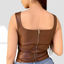 Load image into Gallery viewer, Leather Top
