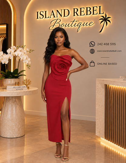Mrs Clause Midi Dress