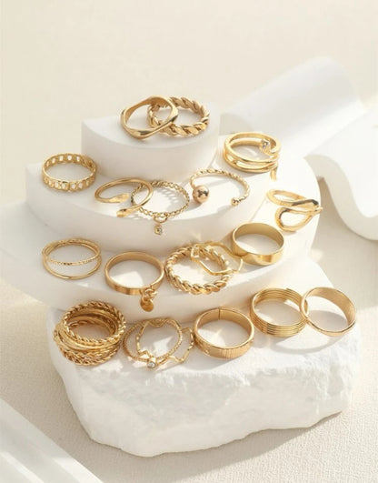 Gold Fashion Rings