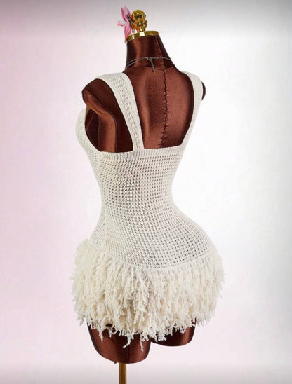 Soft Bloom Mini Dress