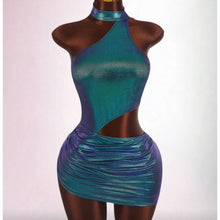 Load image into Gallery viewer, Midnight Rose Mini Dress
