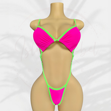 Load image into Gallery viewer, Aqua Bloom Monokini

