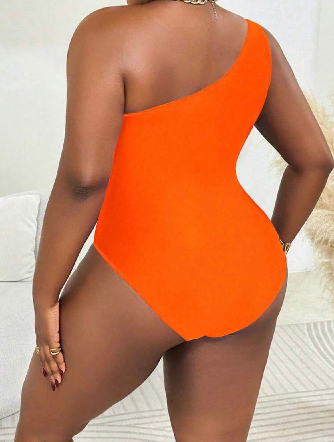 Pumpkin Spice Plus Swimsuit