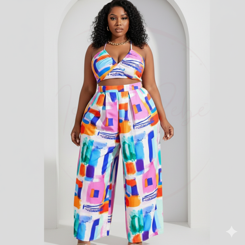 Spring Desires Halter Jumpsuit