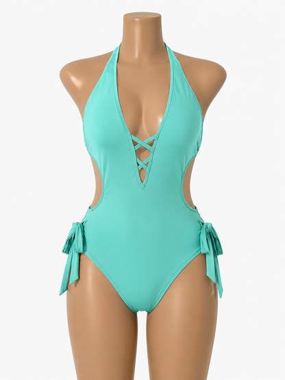 Halter Plus Swimsuit