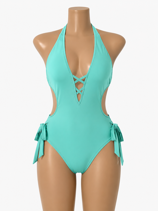 Halter Plus Swimsuit