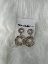 Load image into Gallery viewer, Small Circle Drop Earrings
