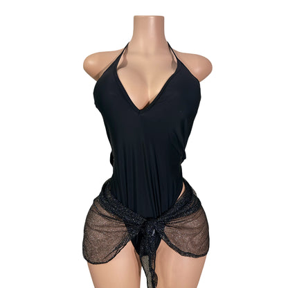 Bodied Plus Swimsuit Set with Coverup