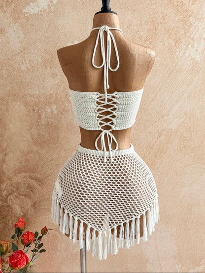 Island Muse Crochet Dress