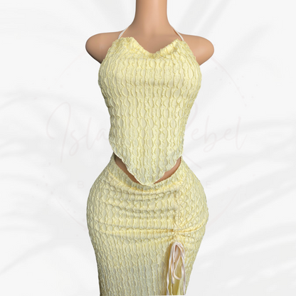 Sunshine Plus Skirt Set